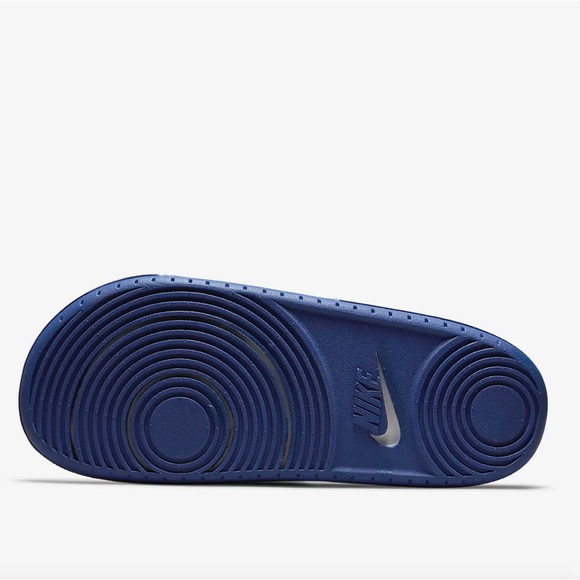 Nike Offcourt Slide Sail Blue & Metallic Gold Men’s sz 7 New! - Picture 2 of 6